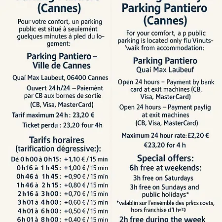 Chic A 200 M Du Palais Des Festivals, Au Coeur Du Shopping Cannois كان